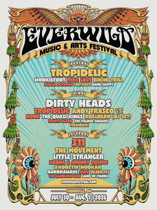 We're headlining Everwild Music & Arts Fest!