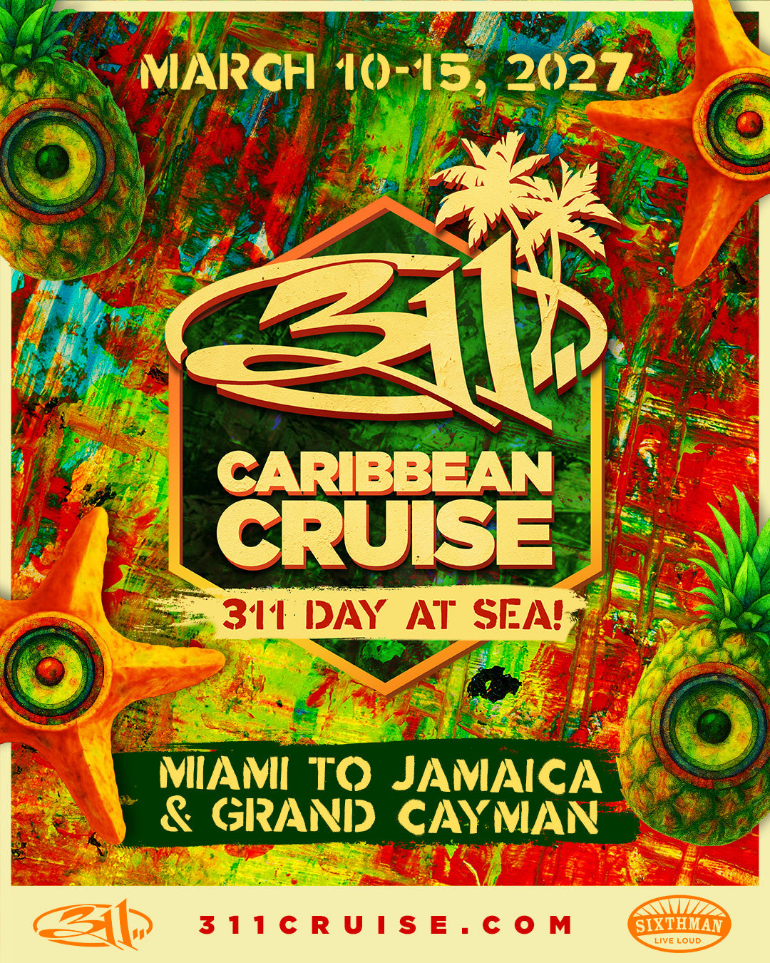 The 311 Caribbean Cruise is Back!