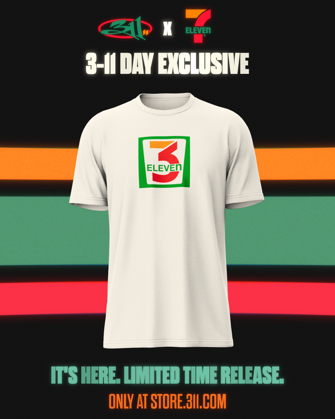 311 Vault Series Merch Drop