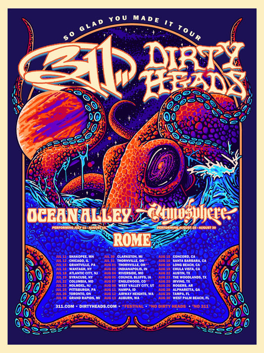 311 & Dirty Heads Announce 2026 Co-Headline Summer Tour