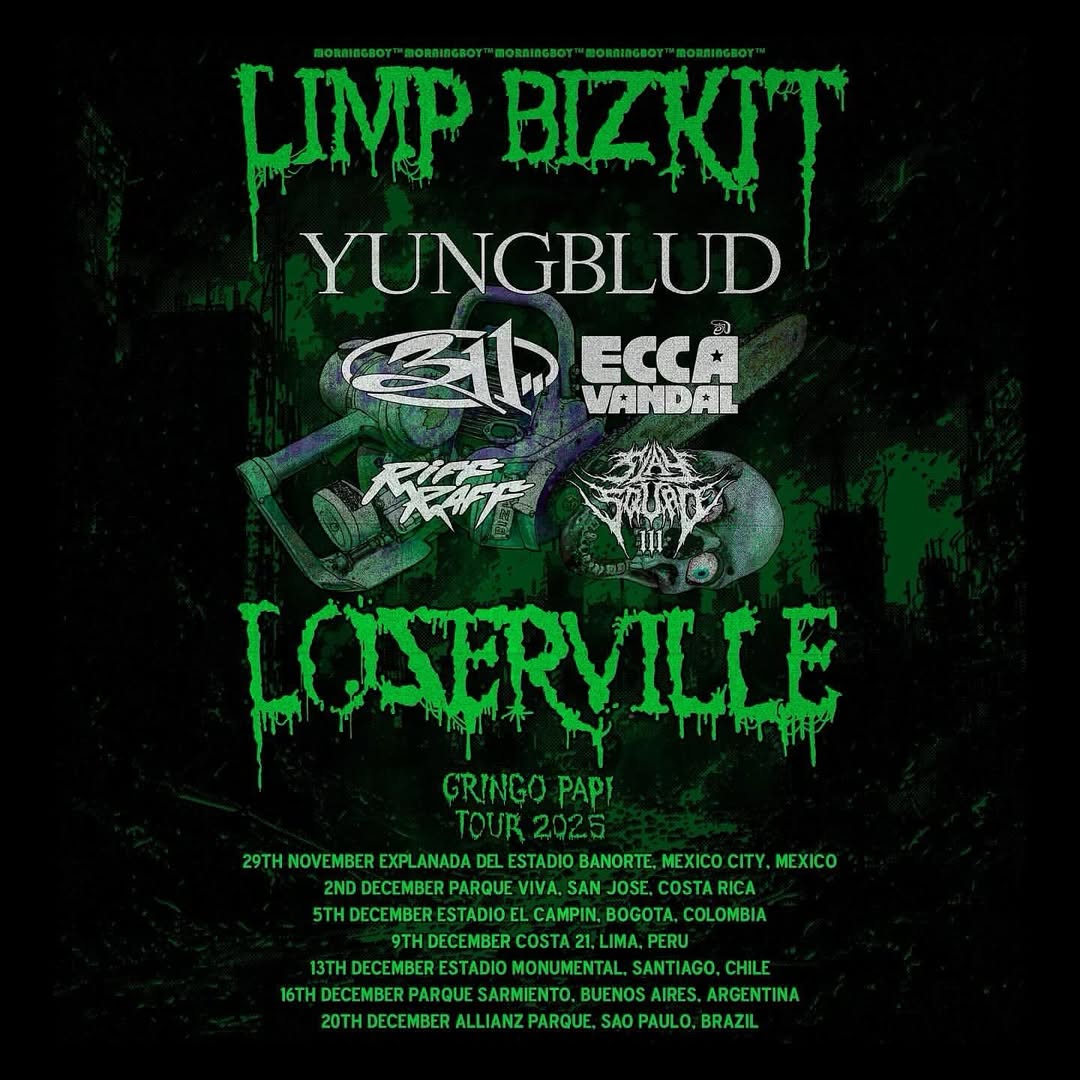 LatAm Tour with Limp Bizkit + Yungblud
