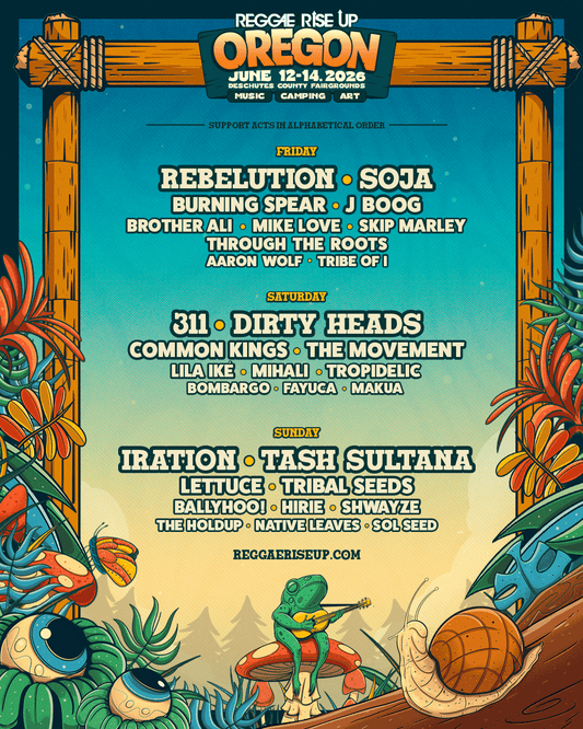 Reggae Rise Up 2026 - Oregon