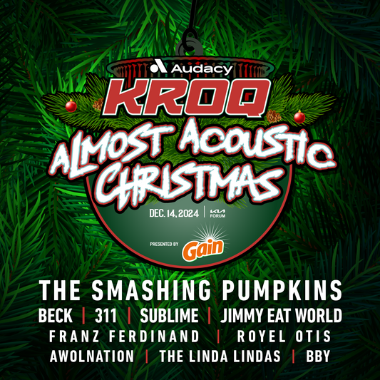 Get ready to ring in the Holiday spirit with us at KROQ’s Almost Acoustic Christmas!