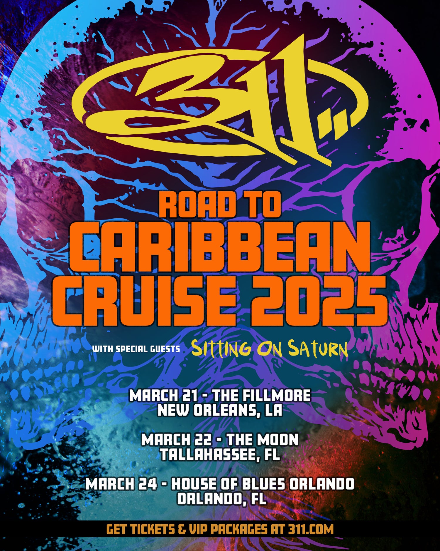 Excited to announce our Road To Caribbean Cruise 2025 Tour! 🌊