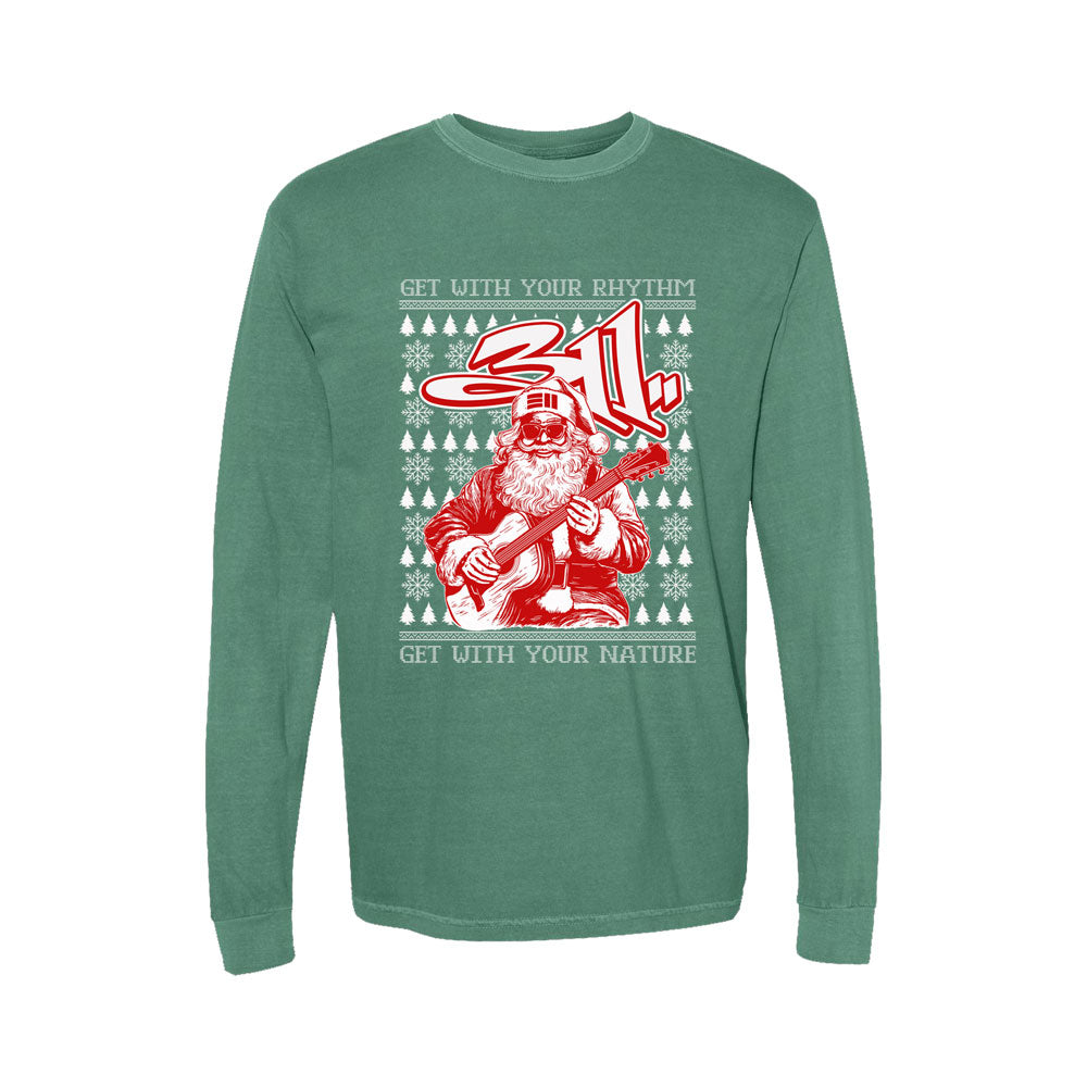 311 Rockin' Santa Long Sleeve Shirt