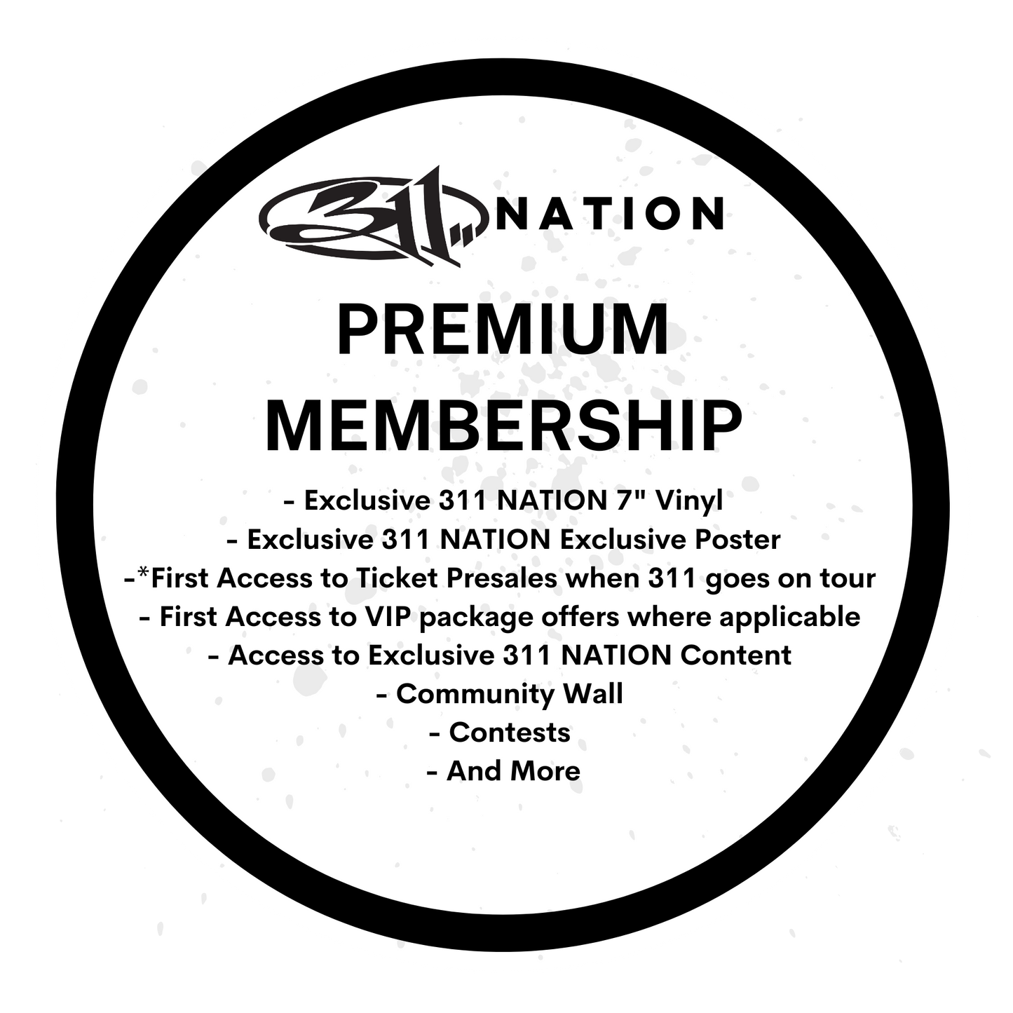 311 NATION: PREMIUM MEMBERSHIP 2025